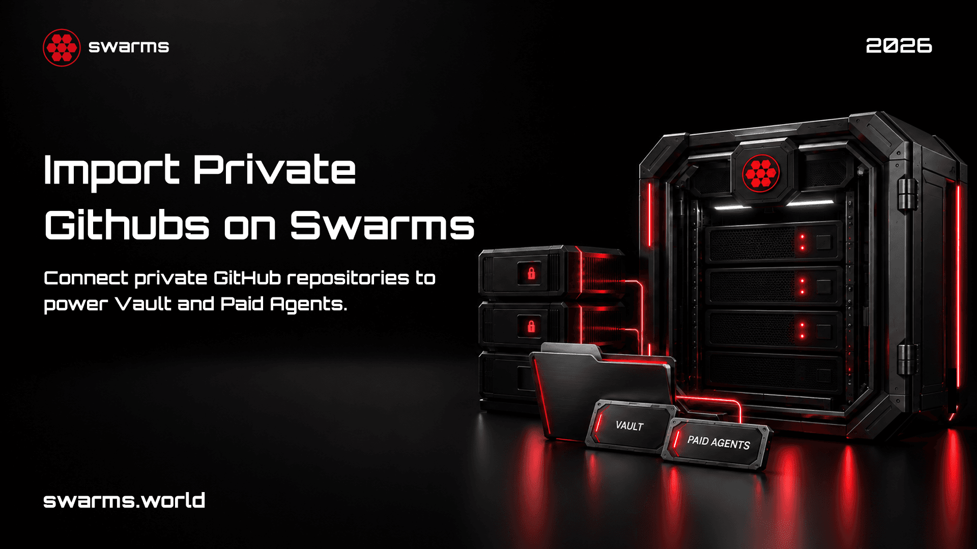 把私有 GitHub 仓库导入 Swarms Marketplace